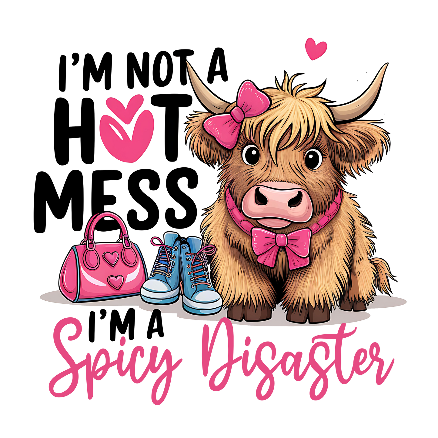 I'm Not A Hot Mess...I'm A Spicy Disaster