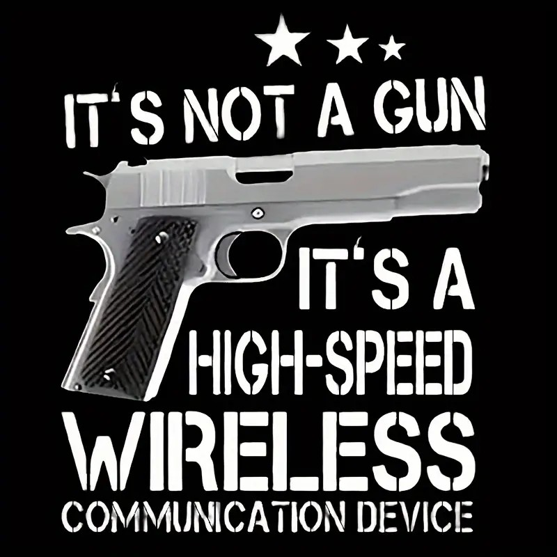 It's Not A Gun. It's A High-Speed Wireless Communication Device