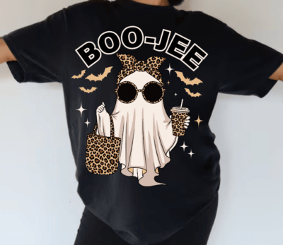 Bougie Halloween T Shirts Boo-Jee