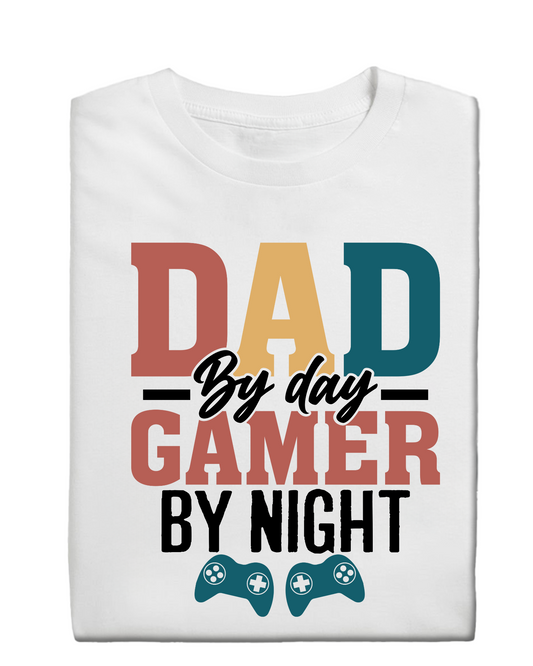 Dad By Day, Gamer By Night T shirt
