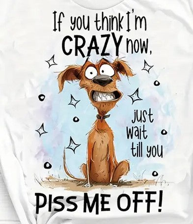 If You Think I'm Crazy Now, Just Wait Till You Piss Me Off!