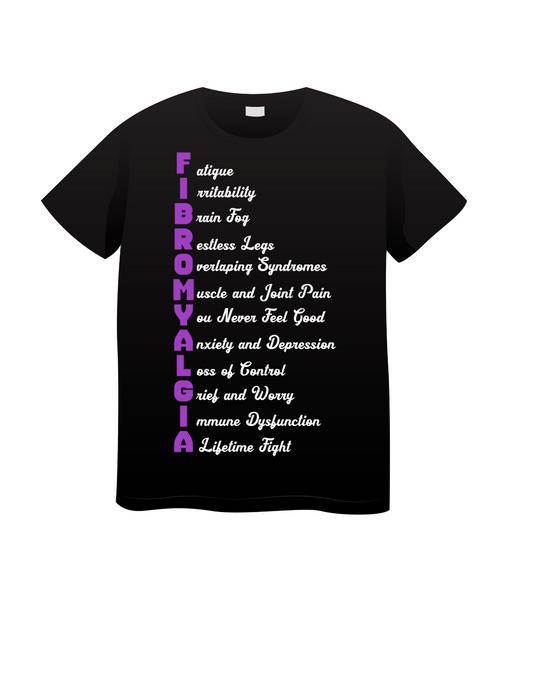 Fibromyalgia definition acronym shirt